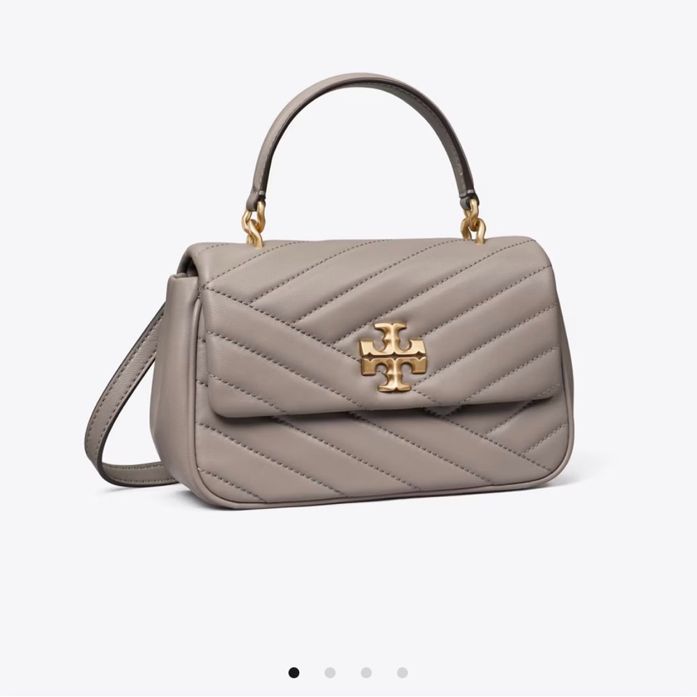 Tory burch - KIRA CHEVRON TOP-HANDLE BAG
